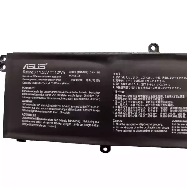 Originalna baterija za prenosnik ASUS C31N1915 - Image 2