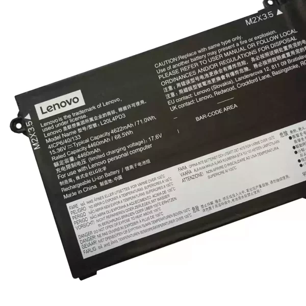 Originalna baterija za prenosnik LENOVO Legion Slim 7 15 Slim 7 Gen 6,ThinkBook 16p Gen 2 R9000X 2021R - Image 2