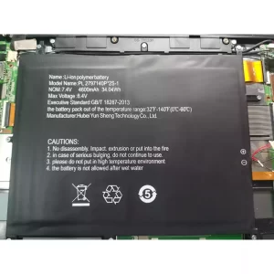 Originalna baterija za prenosnik PL2797140P*2S-1 odys winbook 13