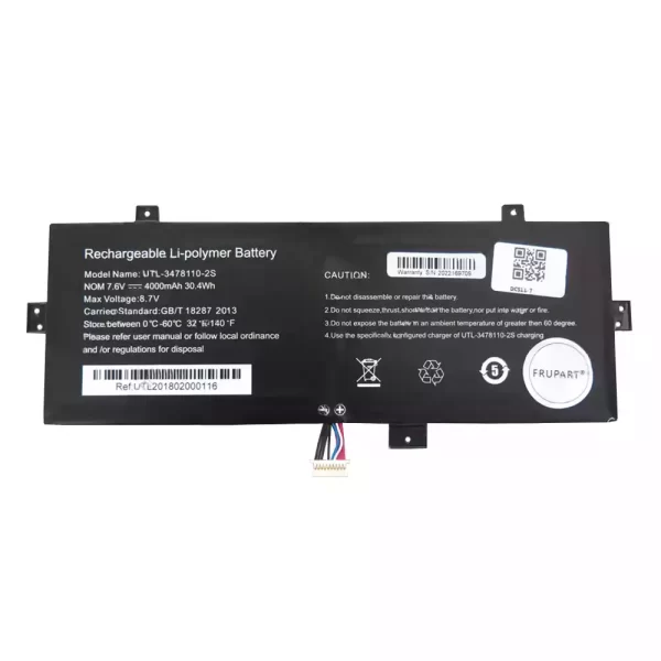 Originalna baterija za prenosnik UTL-3478110-2S