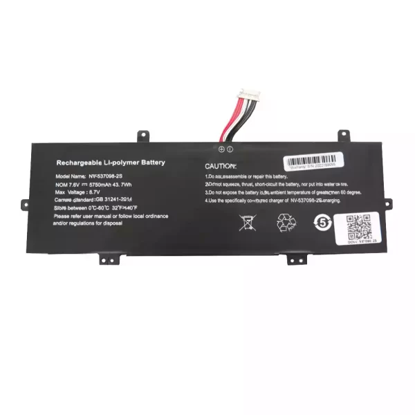 Originalna baterija za prenosnik NV-537098-2S