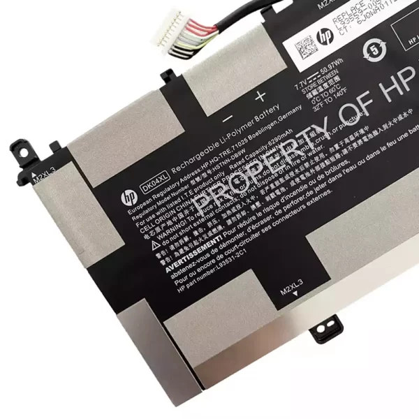 Originalna baterija za prenosnik HP DK04XL HSTNN-DB9W ,L93531-2C1,L93559-005 - Image 3