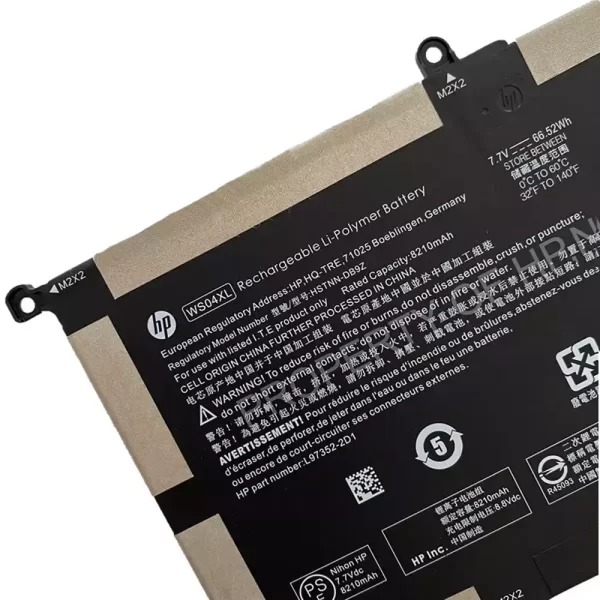 Originalna baterija za prenosnik HP WS04XL - Image 3