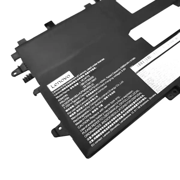 Originalna baterija za prenosnik LENOVO L19C4P72 SB10T83200 5B10W13957,Thinkpad X1 Titanium - Image 3
