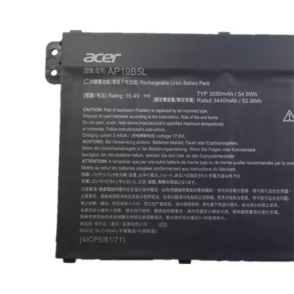 Originalna baterija za prenosnik ACER AP19B5L - Image 3