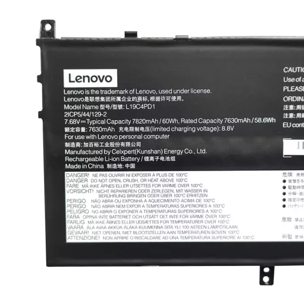 Originalna baterija za prenosnik LENOVO L19C4PD1 L19M4PD1 L19L4PD1,Yoga C640-13IML - Image 3