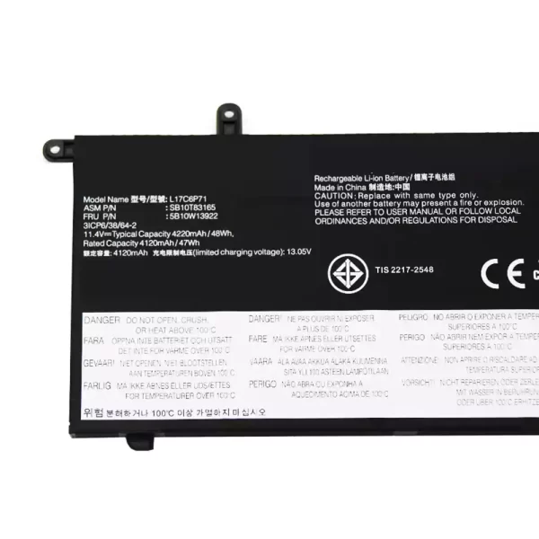 Originalna baterija za prenosnik LENOVO L17C6P72 L17S6P72 - Image 3