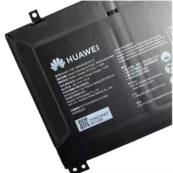Originalna baterija za prenosnik HUAWEI MateBook13,WRTB-WFH9L,WRTB-WFH9F,WRTB-WFE9L WRT-W19 WRT-W09 HN-W19L - Image 3