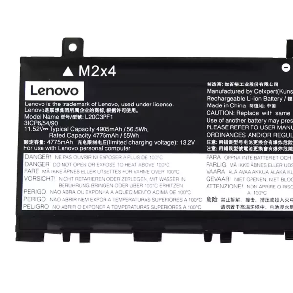 Originalna baterija za prenosnik LENOVO L20D3PF0 L20C3PF1 L20M3PF1 - Image 3