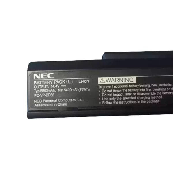 Originalna baterija za prenosnik NEC PC-VP-BP68 - Image 2
