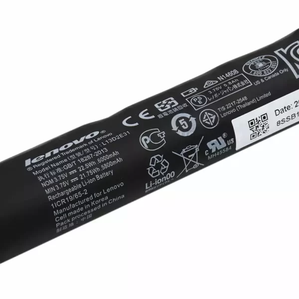 Baterija za tablični računalnik LENOVO Yoga Tablet 8 60043,60044 - Image 3