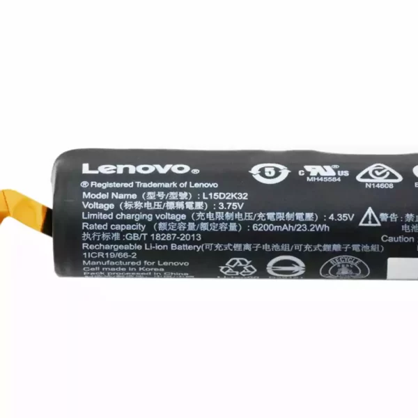 Baterija za tablični računalnik LENOVO L15C2K32,L15D2K32 - Image 3