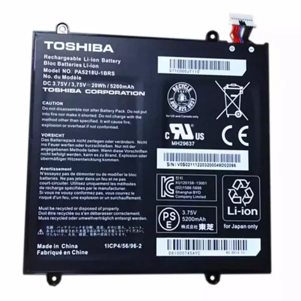 Baterija za tablični računalnik TOSHIBA A204