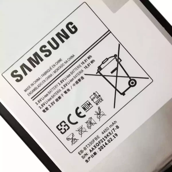Baterija za tablični računalnik SAMSUNG T330,T331,T331C - Image 3