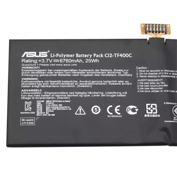 Baterija za tablični računalnik ASUS VivoTab Smart ME400C - Image 3