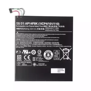 Baterija za tablični računalnik Acer Iconia One 8 B1-810,W1-810