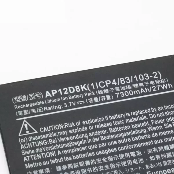 Baterija za tablični računalnik ACER AP12D8K - Image 3