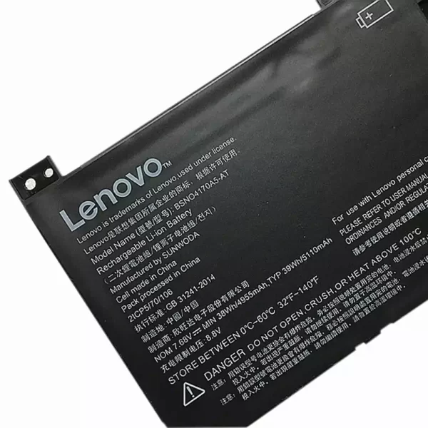 Baterija za tablični računalnik LENOVO Miix 510，Miix 510-12ISK - Image 3