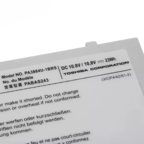 Baterija za tablični računalnik TOSHIBA AT100 AT105 WT310 - Image 3