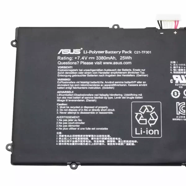 Baterija za tablični računalnik ASUS TF700,TF700T - Image 3