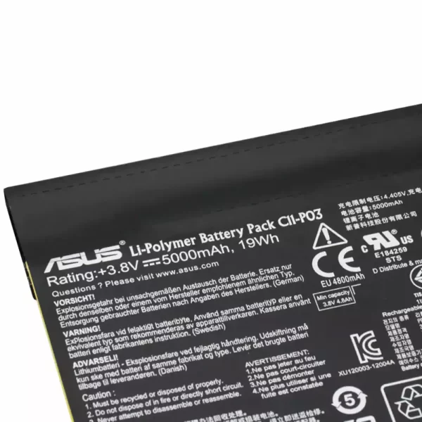 Baterija za tablični računalnik ASUS C11-P03 - Image 3