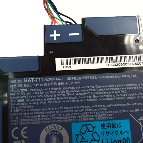 Baterija za tablični računalnik ACER Iconia Tab A100 A101 - Image 3