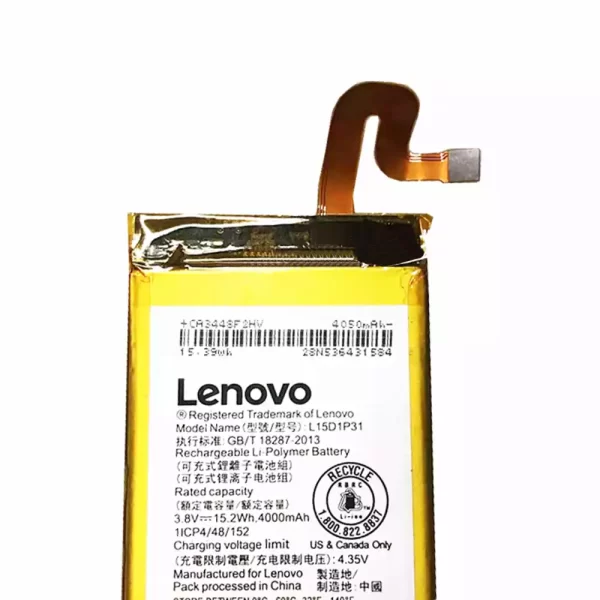 Baterija za tablični računalnik LENOVO Yoga Tab3 Pro,YT3-X90L - Image 2