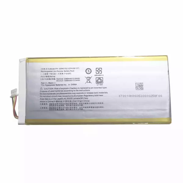 Baterija za tablični računalnik Acer PR-3258C7G,A1-734,B1-733
