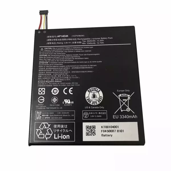Baterija za tablični računalnik ACER Iconia One7 B1-750