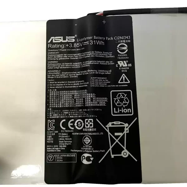 Baterija za tablični računalnik ASUS C12N1343 - Image 3
