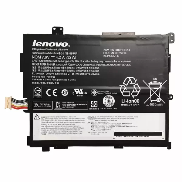 Baterija za tablični računalnik LENOVO THINKPAD 10 2rd