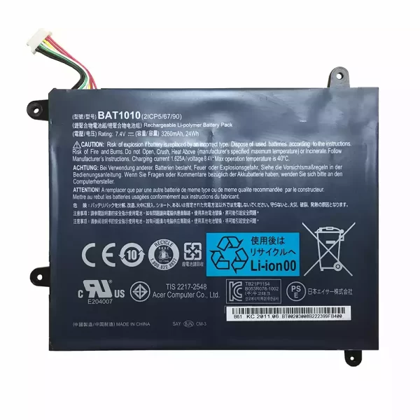 Baterija za tablični računalnik ACER Iconia Tab A500,934TA001F