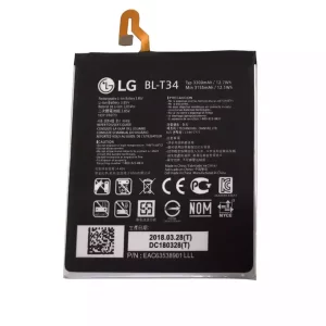 Baterija za mobilnega telefona BL-T34 za LG V30,H930