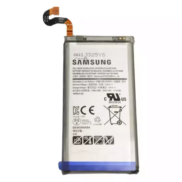 Baterija za mobilnega telefona EB-BG950ABE,EB-BG950ABA za Samsung Galaxy S8,G950,G9500,G9508