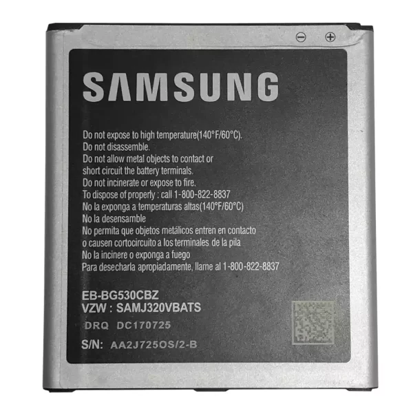 Baterija za mobilnega telefona EB-BG530CBU EB-BG530CBZ za SAMSUNG Galaxy Grand Prime SM-G530