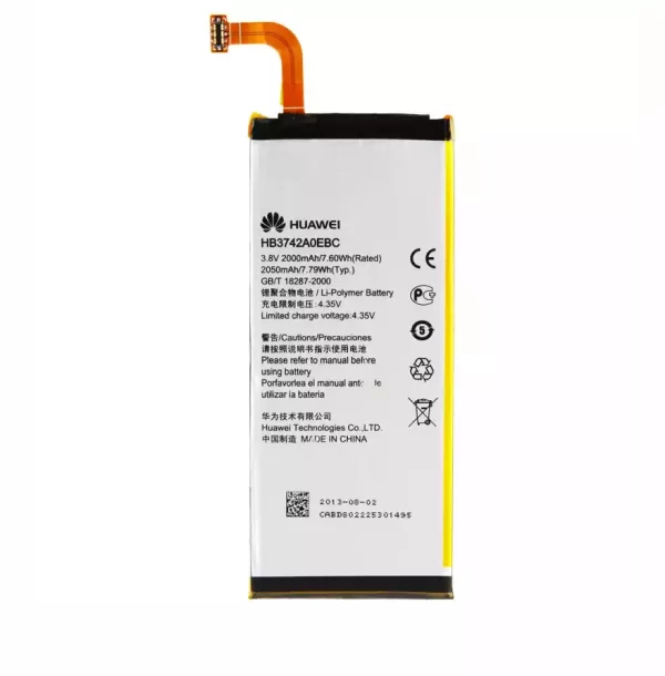 Baterija za mobilnega telefona HB3742A0EBC za Huawei P6,G6,G620,C8817E