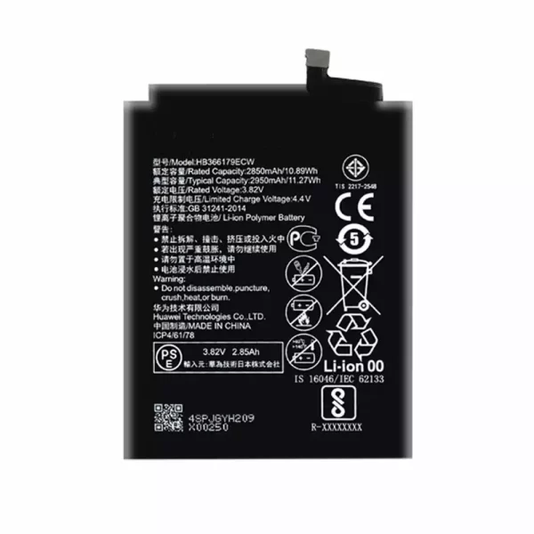 Baterija za mobilnega telefona HB366179ECE za Huawei Nova 2