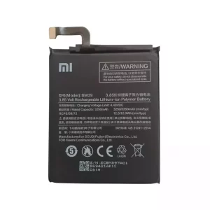 Baterija za mobilnega telefona BM39 za Xiaomi Mi 6