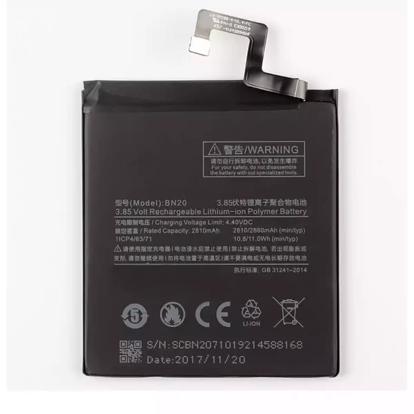 Baterija za mobilnega telefona BN20 za Xiaomi Mi 5C