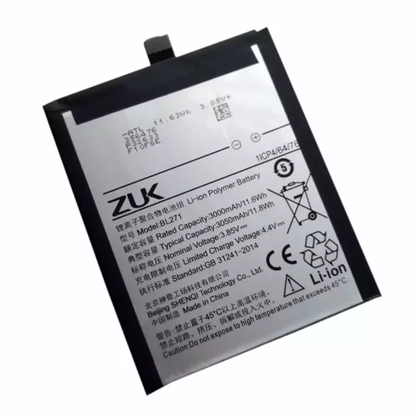 Baterija za mobilnega telefona BL271 za LENOVO ZUK Edge