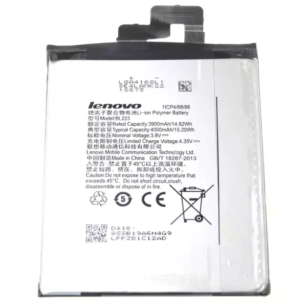 Baterija za mobilnega telefona BL223 za LENOVO VIBE Z2 Pro