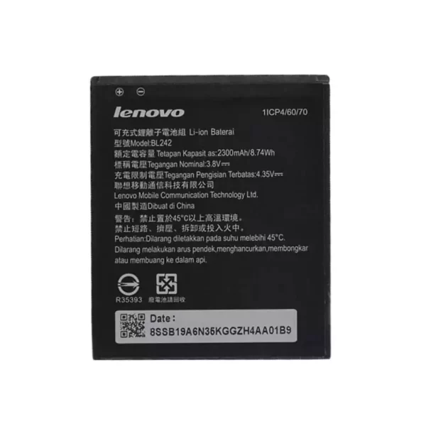 Baterija za mobilnega telefona BL242 za LENOVO A3860,A3580,A3900,A3690,K3