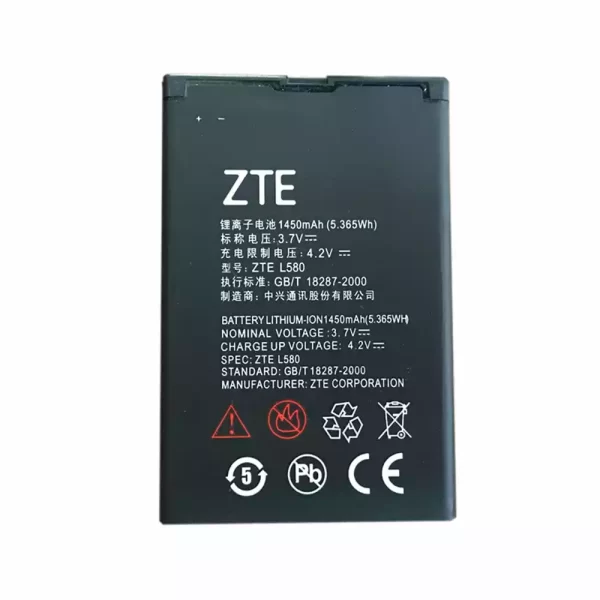 Baterija za mobilnega telefona L580 za ZTE L880,CV18,U288G,L788,A188