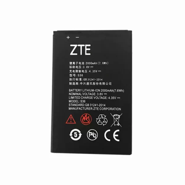 Baterija za mobilnega telefona S36 za ZTE