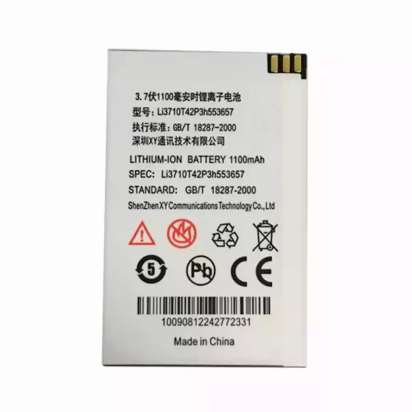 Baterija za mobilnega telefona Li3710T42P3h553657 za ZTE S302