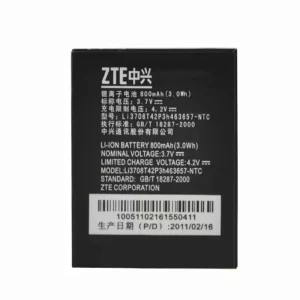 Baterija za mobilnega telefona Li3708T42P3h463657 za ZTE F290,N281,Z221,Z222