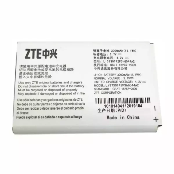 Baterija za mobilnega telefona Li3730T42P3H6544A2 za ZTE MF96,MF96U,Z289L