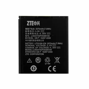 Baterija za mobilnega telefona Li3820T43P3h585155 za ZTE N983,V983,U960E,Z998,Z930C,Z930L,N9510,N9511,Z796C