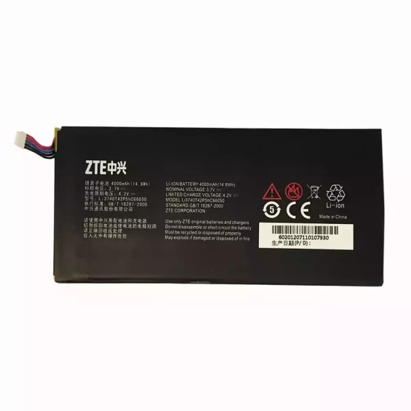 Baterija za mobilnega telefona Li3740T42P5hC66050 za ZTE T98