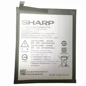 Baterija za mobilnega telefona HE314 za Sharp Aquos Z2,A1